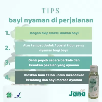 Tips Bayi Nyaman di Perjalanan